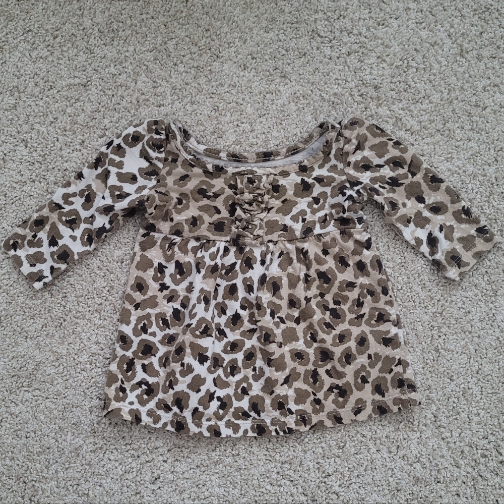 Leopard Print Kids Top 3month